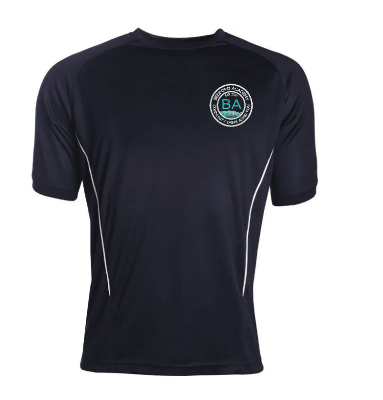 Bedford Academy Unisex PE T-Shirt - NEW