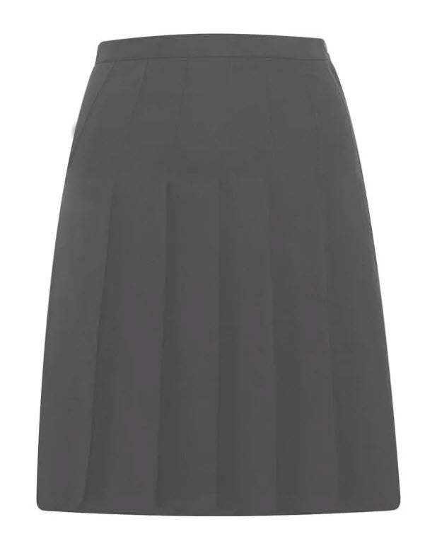 Designer Pleated Skirt Grey