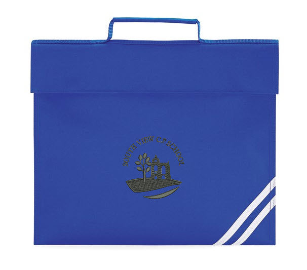 South View Classic book bag Royal