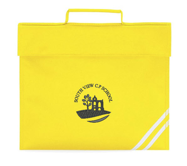 South View Classic book bag Yellow