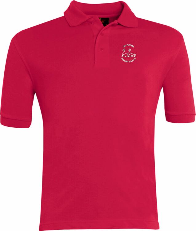 Old Fletton Primary Polo Shirt Red