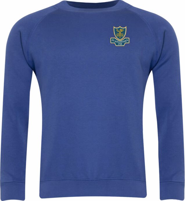 St Augustine's C of E Junior School PE Sweatshirt Royal