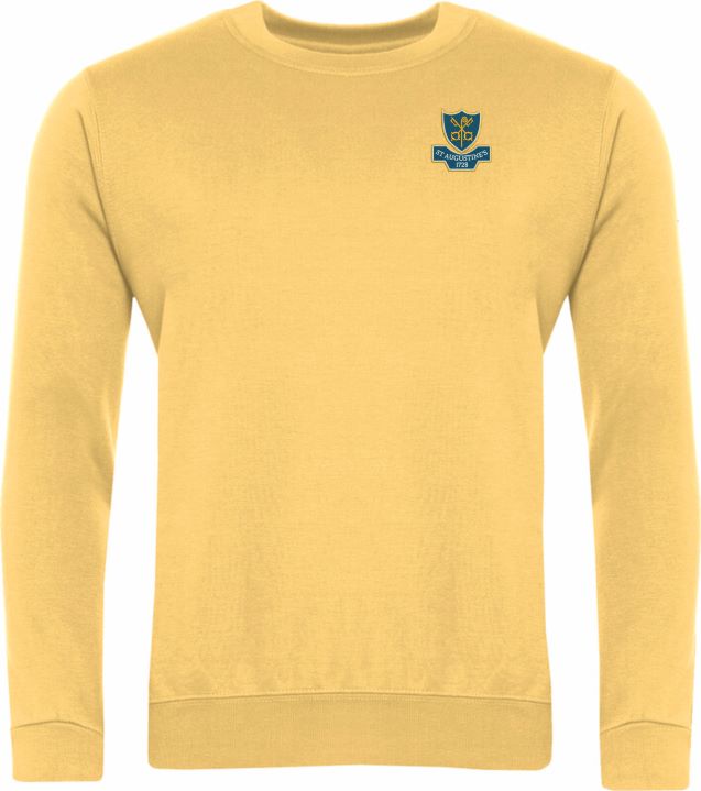 St Augustine's C of E Junior School PE Sweatshirt Gold