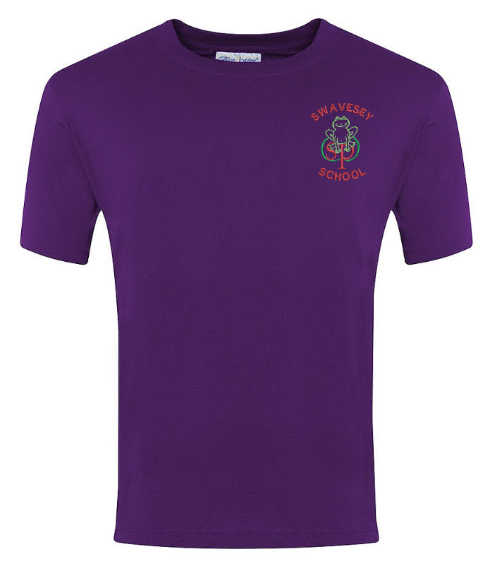 Swavesey PE T Shirt Purple