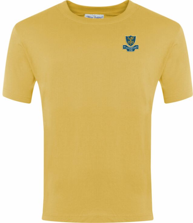 St Augustine's C of E Junior School PE T Shirt Sunflower