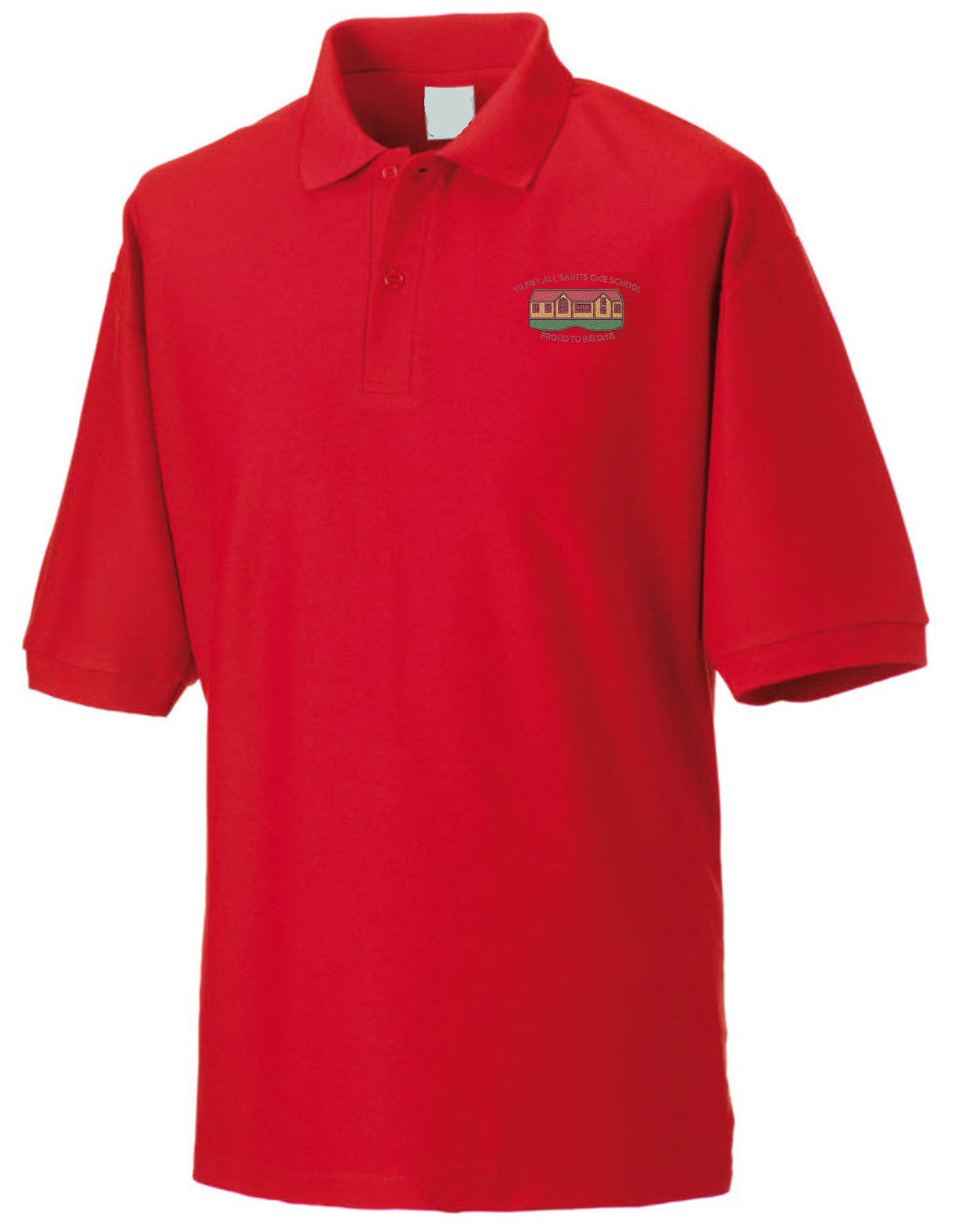 Tilney All Saints Primary Polo Red