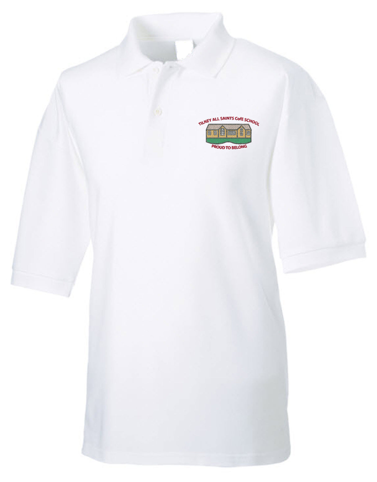Tilney All Saints Primary Polo White
