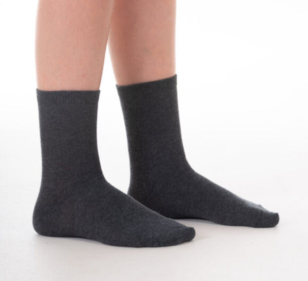 Pex 3 Pair Pack Short Socks Charcoal