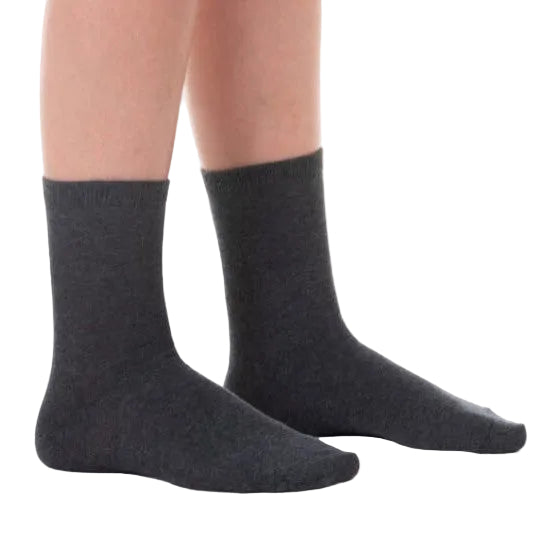 Pex 3 Pair Pack Short Socks Charcoal