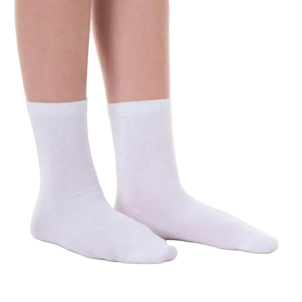 Pex 3 Pair Pack Short Socks White
