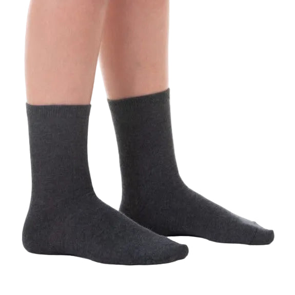 Pex 5 Pair Pack Short Socks Charcoal
