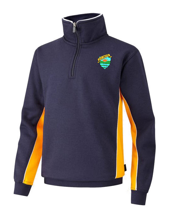 Ivel Valley School 1/4 Zip Top KS2 - KS4 Only