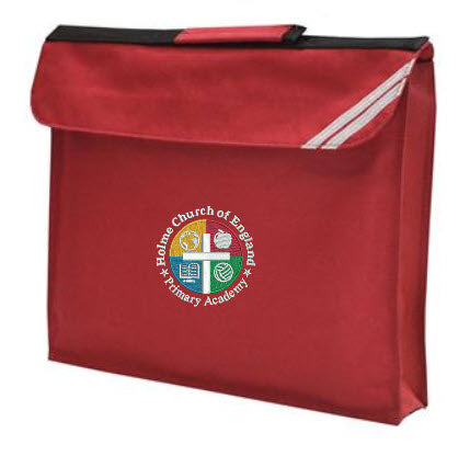 Holme CE Primary School Junior book bag Expandable