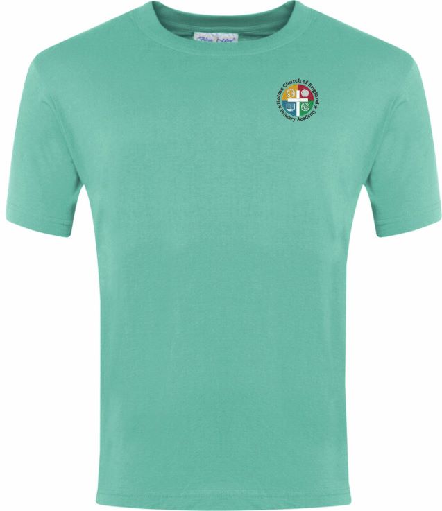 Holme CE Primary School Champion T Shirt Emerald