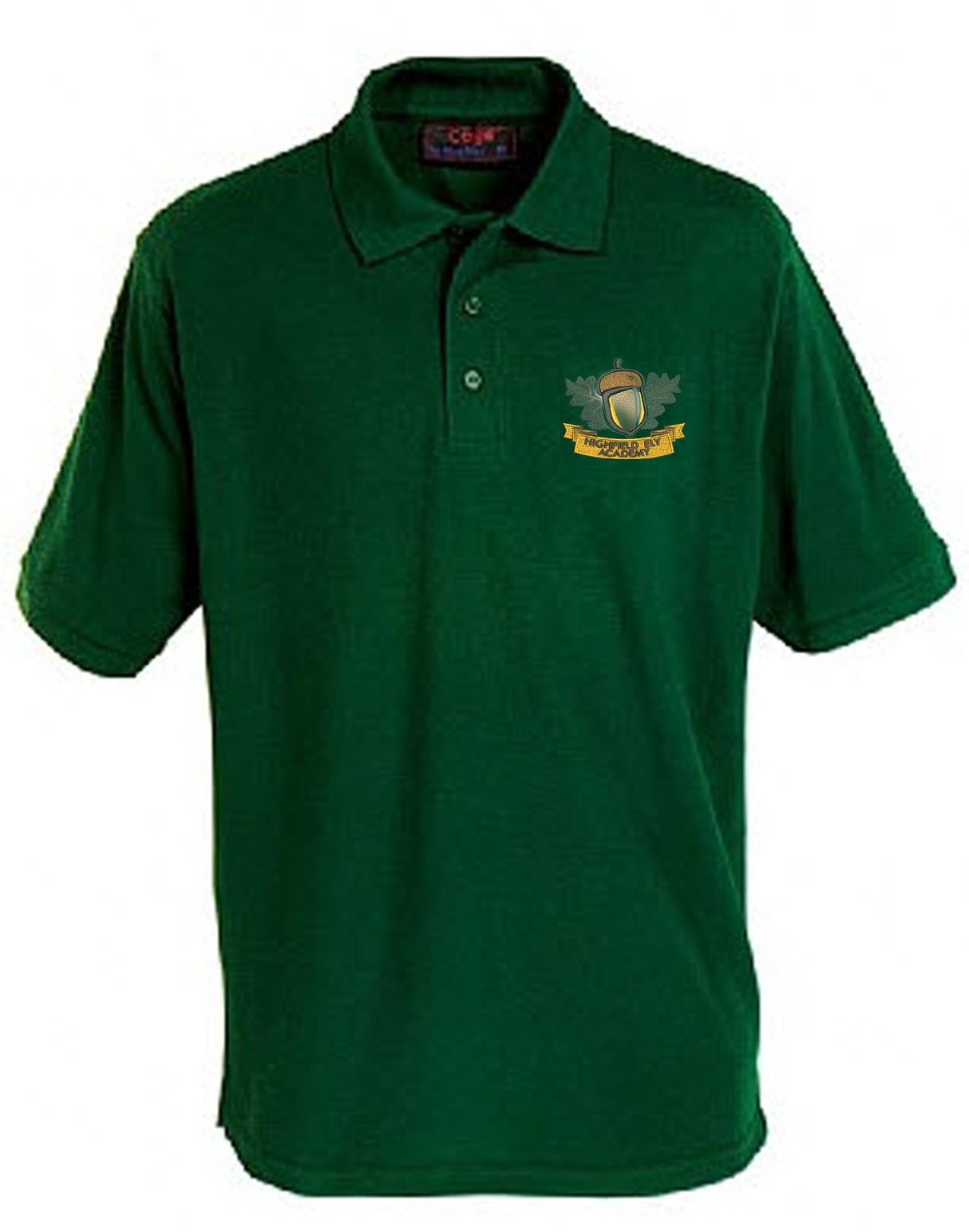 Highfield Ely Academy Cogs Polo Shirt Bottle