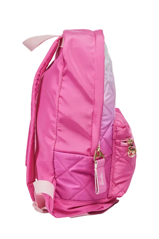 Barbie Quilted Roxy pink Backpack