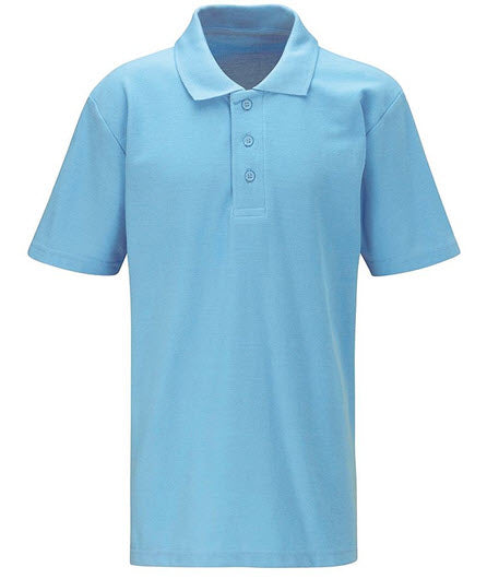 Polo Shirt Sky (Plain)