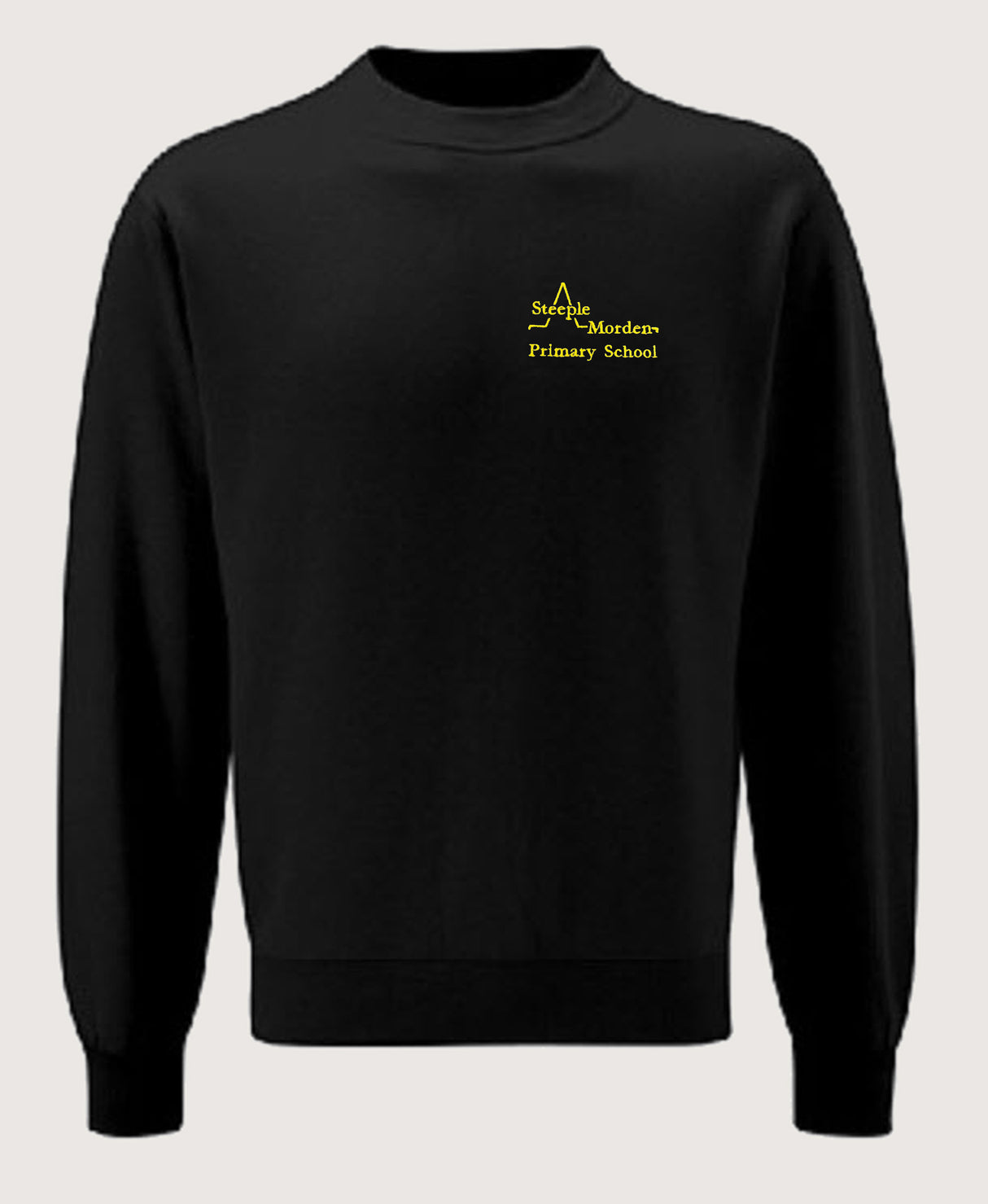 Steeple Morden Black Sweatshirt - YEAR 6 ONLY