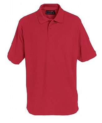 Polo Shirt Red (Plain)