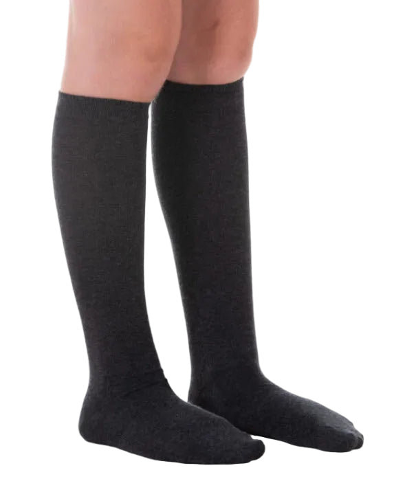 Pex 2 Pair Pack Long Socks Charcoal