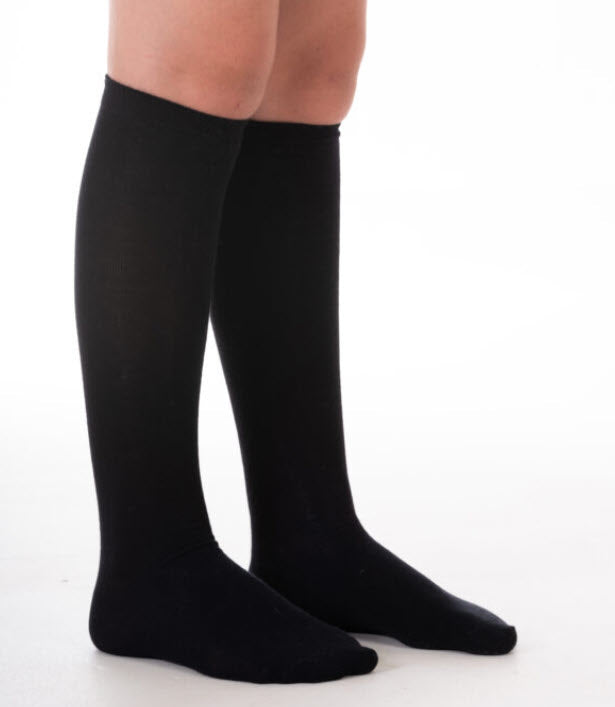 Pex 2 Pair Pack Long Socks Black