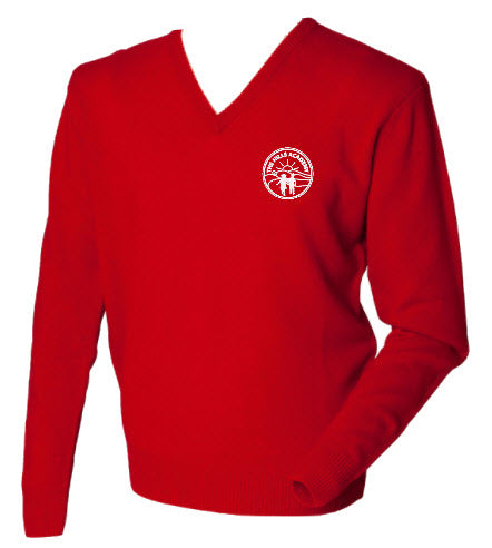 The Hills Academy V Neck Jumper