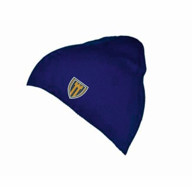 Castle Newnham Primary knitted hat