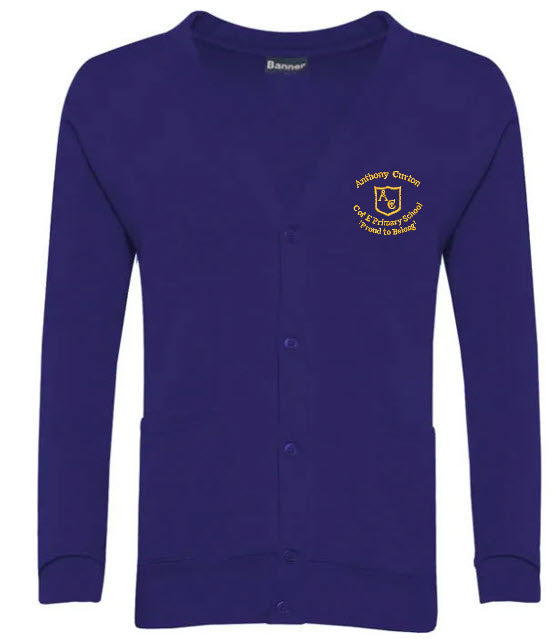 Anthony Curton CE Primary Cardigan