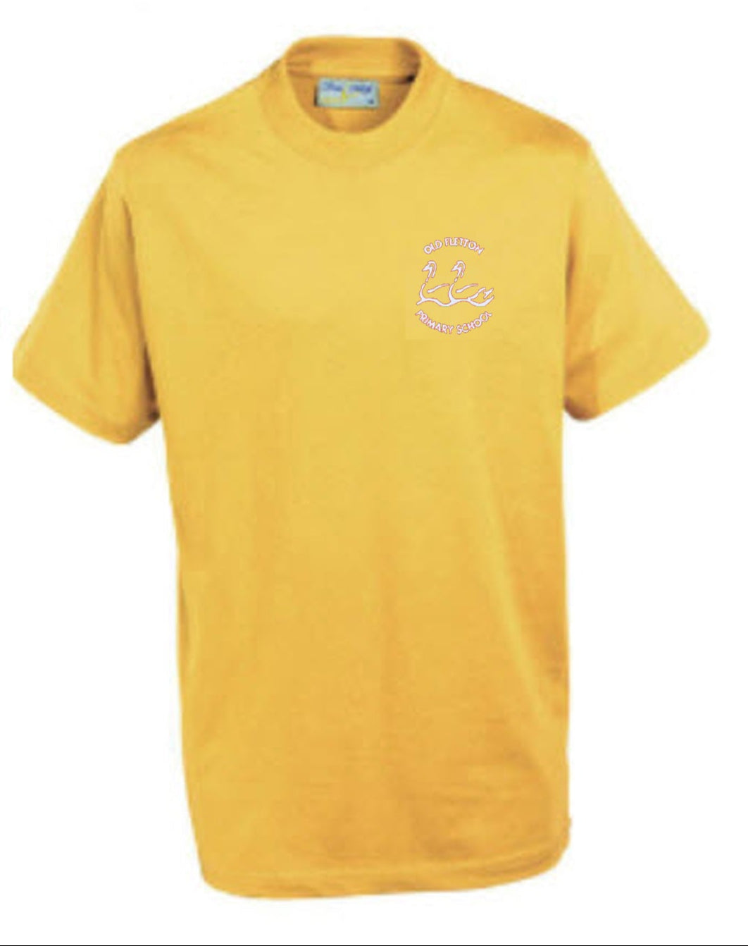 Old Fletton Primary PE T Shirt Sunflower