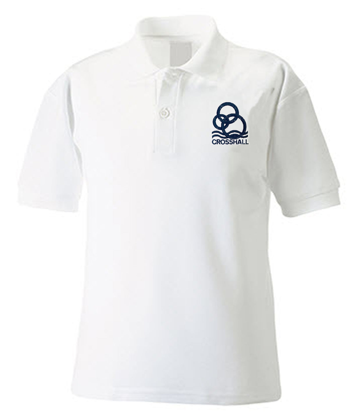 Crosshall Junior School Polo White