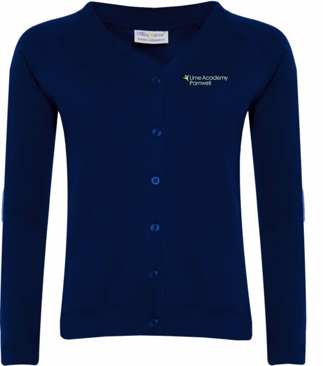 Organic Lightweight Classroom Cardigan in Keylime