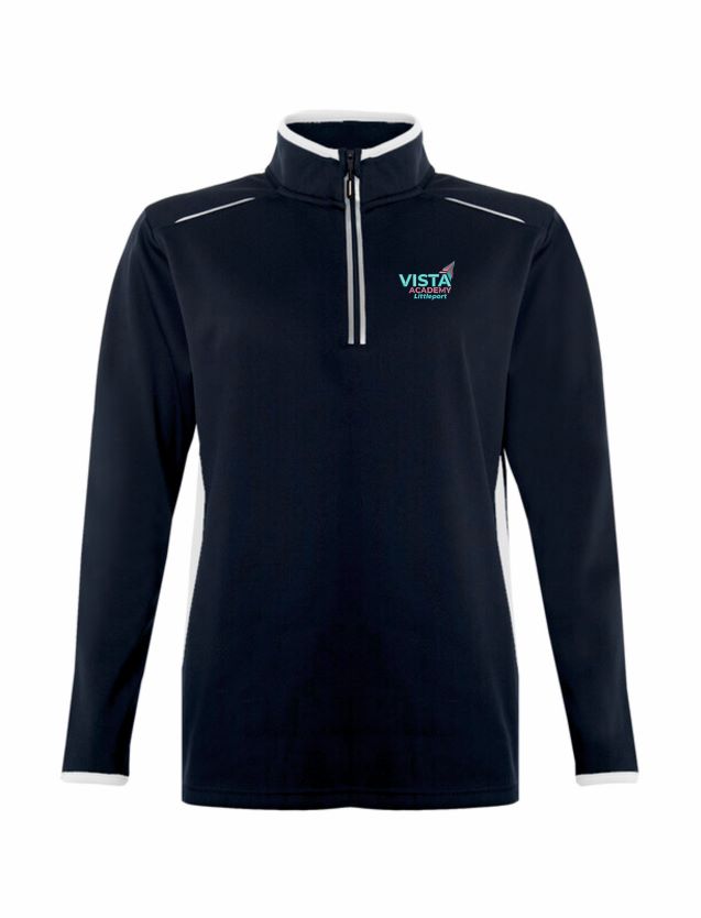 Vista Academy 1/4 Zip PE Top