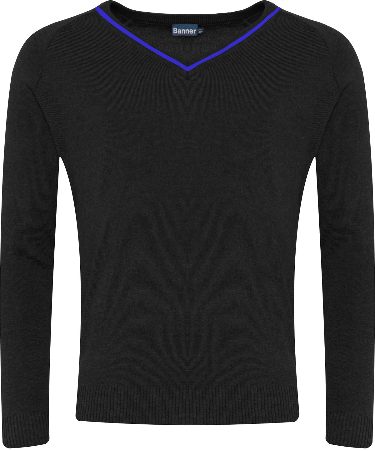 Longsands Academy V Neck Knitted Jumper