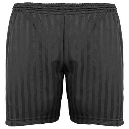 Shadow Stripe Shorts Black