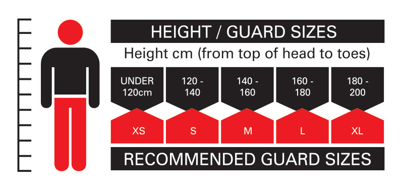 Precision Ankle Shinguard Black Medium