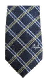 Hampton College Blue / Polaris Tie