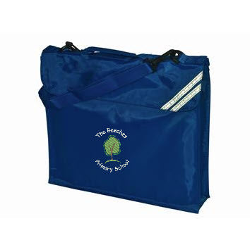 The Beeches Primary book bag with strap