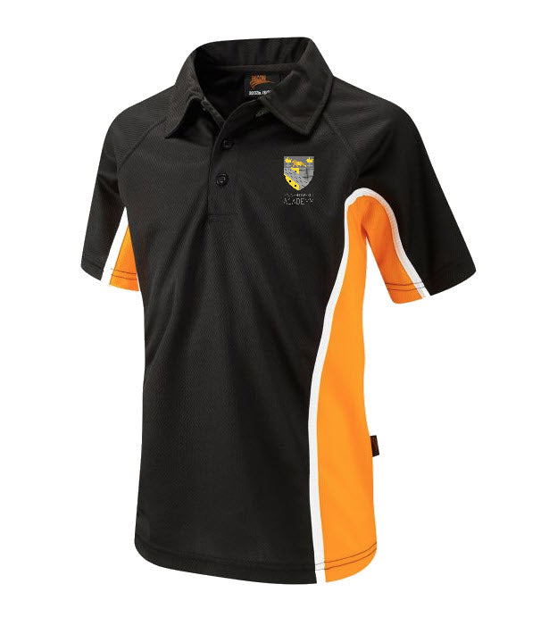Downham Market Academy Unisex PE Polo Shirt Amber