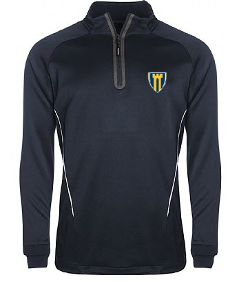 Castle Newnham Secondary Quarter Zip Training Top