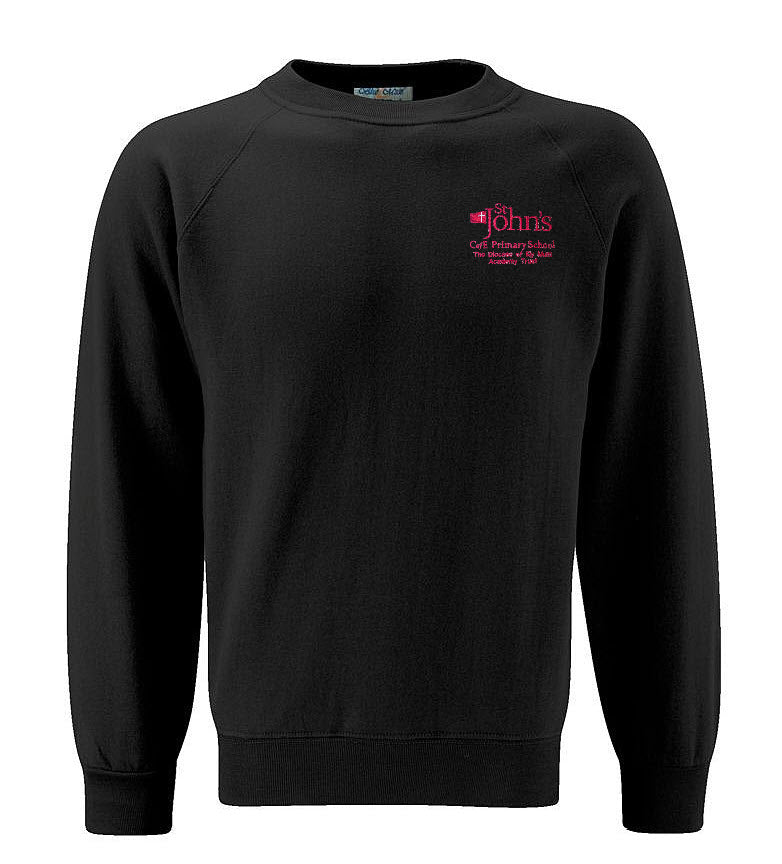 Stanground St Johns Year 6 Raglan Sweatshirt