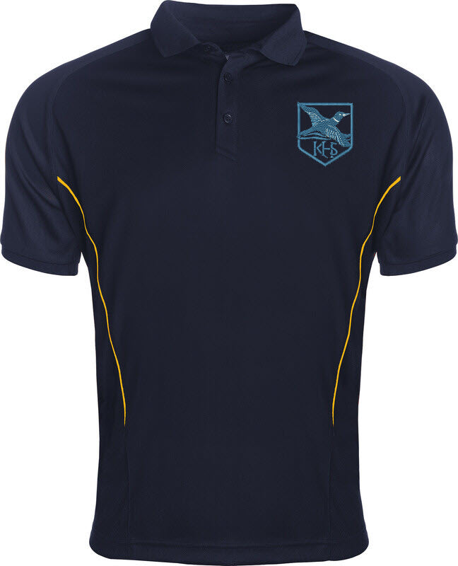 Kirkstone House PE Polo Shirt - YEAR 3 UPWARDS STOWE HOUSE (BLUE)