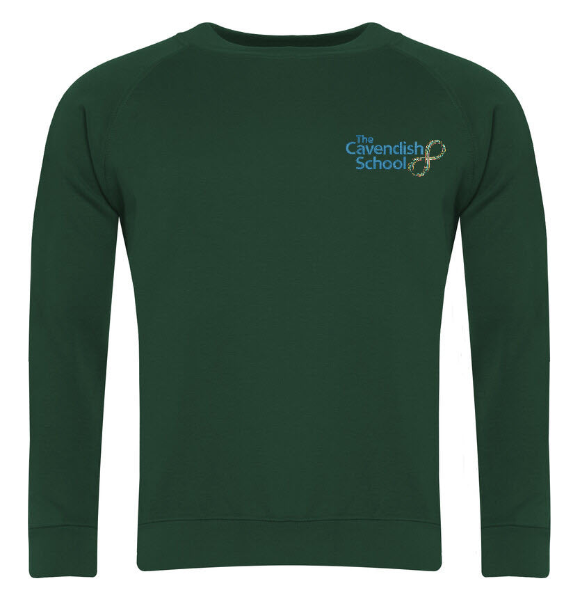 The Cavendish School Raglan Sweatshirt Bottle