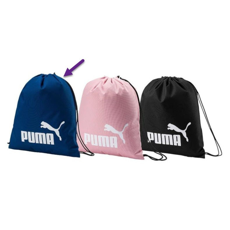 Puma Drawstring Bags Navy