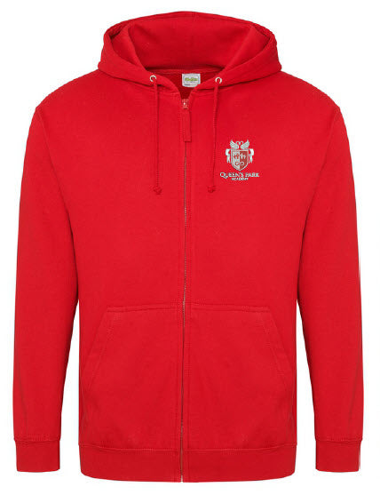 Queens Park Academy Staff Zip Up Hoodie