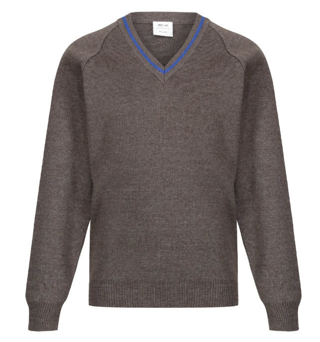 Castle Newnham Secondary Grey & Royal Jumper