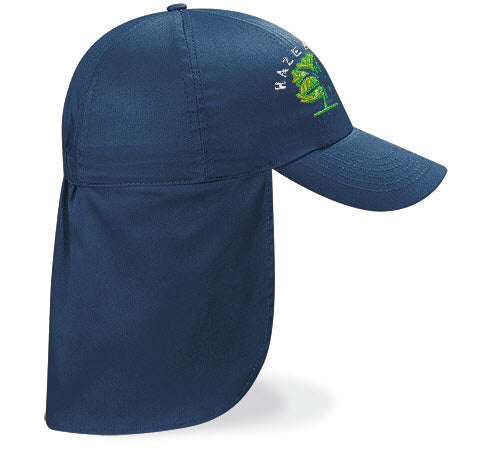 Hazeldene School Cap with flap