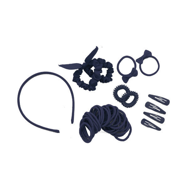 Hair Accessories Set Navy