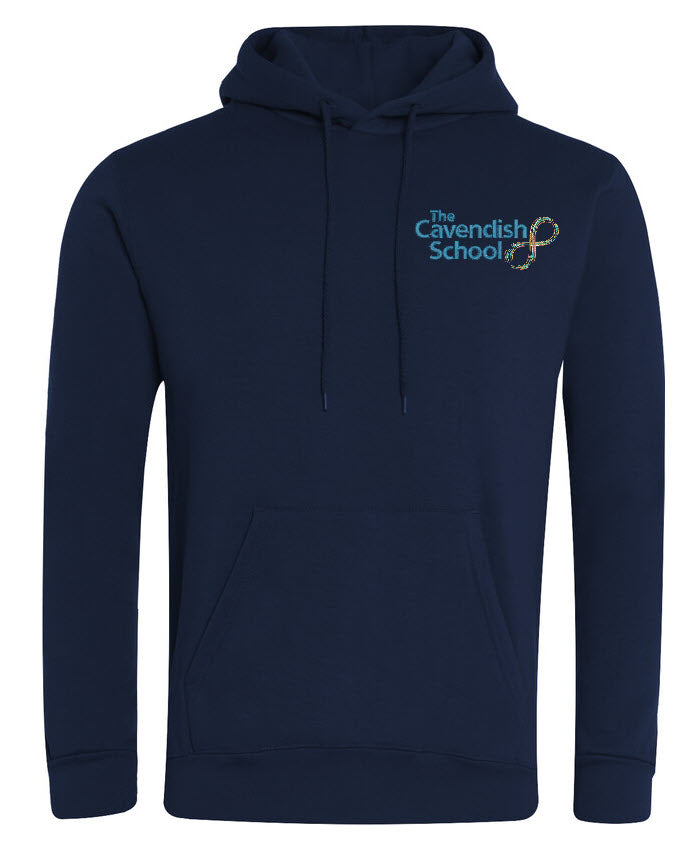 The Cavendish School Hooded Sweatshirt Navy