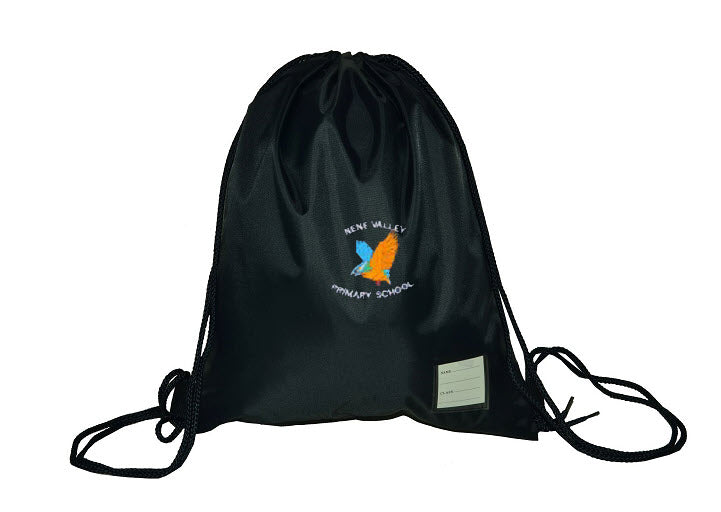 Nene Valley Primary Large PE Bag with name card holder