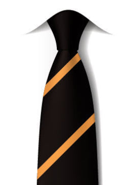 Sir Harry Smith Community College Tie Orange - Shakespeare House